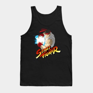 Street Fighter - Ryu - Hadoken Tank Top